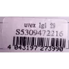 Gafas de protección UVEX LGL 29 – modelo 53/0/947/2216/UNI, montura negra