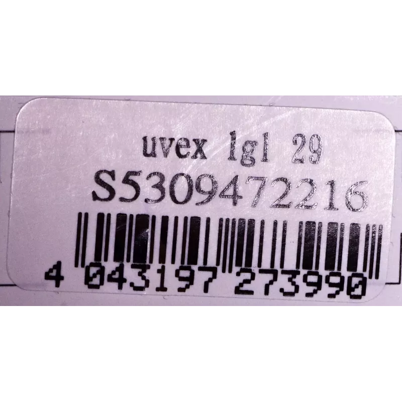 Gafas de protección UVEX LGL 29 – modelo 53/0/947/2216/UNI, montura negra