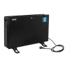 Calefactor de convección eléctrico NOVEEN CH7100 — 2000 W, 3 niveles de potencia, LCD, temporizador, mando a distancia, negro