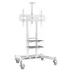 Soporte para TV ONKRON TS1881-W para televisores de 50–86 pulgadas, blanco, soporte universal de pie