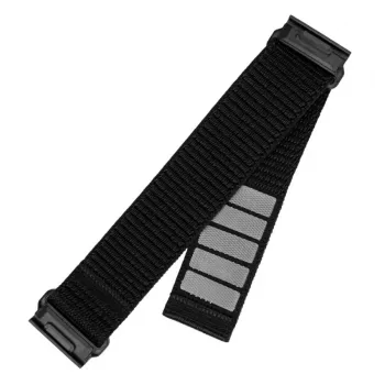 Correa deportiva de repuesto 22 mm para Garmin QuickFit de FIXED – 160–210 mm, negra