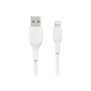 Cable Lightning Belkin CAA001BT3MWH 3 m blanco
