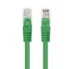 PATCHCORD Cat.5E UTP 1.5M Verde FLUKE BESTANDEN LANBERG 10ER-PACK
