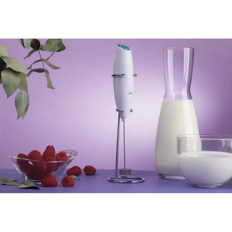 Espumador de leche automático JATA JEES1111 Azul Blanco A pilas