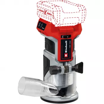 Fresadora de cantos a batería Einhell TP-ET 18 Li BL, 18V, sin batería/cargador