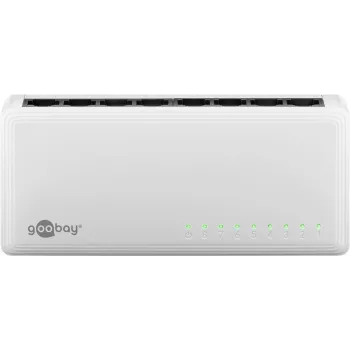 Goobay switch de red Gigabit Ethernet de 8 puertos (64564)