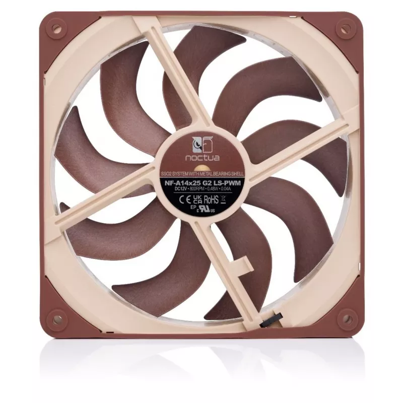 Ventilador de caja Noctua NF-A14X25 G2 LS-PWM 140mm