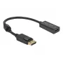 Adaptador DisplayPort 1.2 conector macho a conector hembra HDMI 4K DeLOCK 63559
