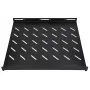 Bandeja fija para rack Extralink FIXED SHELF FOR 800MM DEPTH CABINET 19 pulgadas 500MMX1U NEGRO