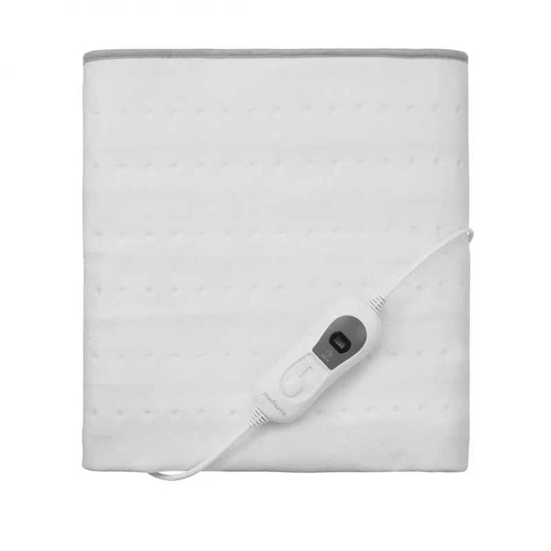 Manta eléctrica Medisana HU 666 — individual, 1500×800 mm, 3 niveles de calor, cable desmontable, lavable