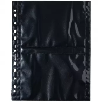 Fundas para fotos HERMA Fotophan 13x18 cm Horizontal negro 10 uds.