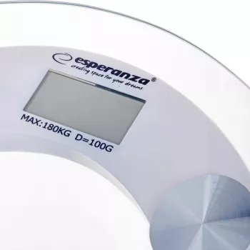 Esperanza EBS008W báscula de baño báscula de baño electrónica rectangular blanca