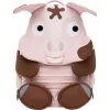 Mochila Affenzahn Big Friend Tonie Pig rosa/marrón — mochila infantil, talla pequeña