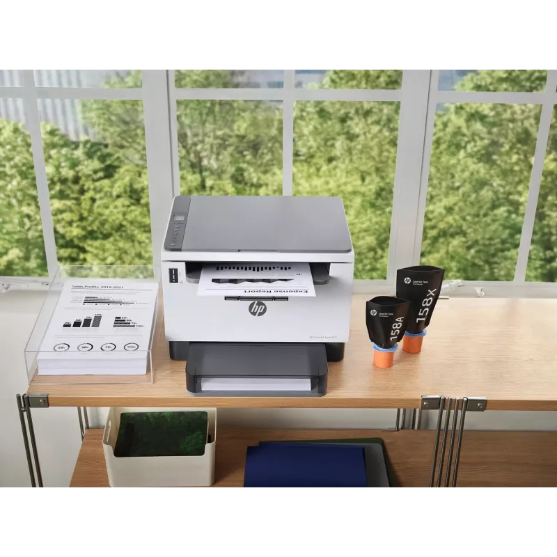 Impresora multifunción HP Smart Tank 581 de inyección térmica color — A4, Wi‑Fi, dúplex (manual), 4 cartuchos, 4800x1200 DPI