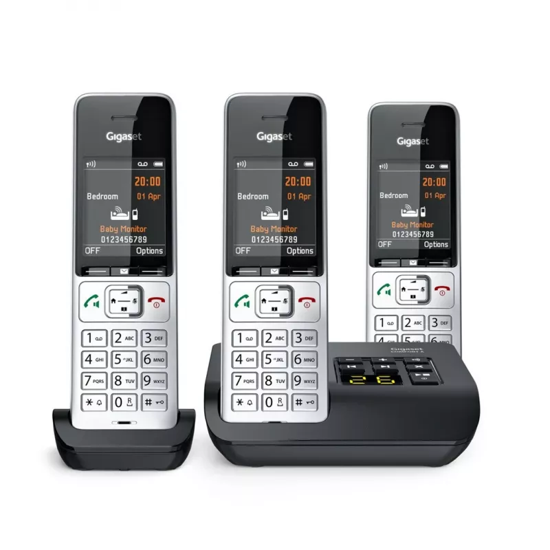 Teléfono inalámbrico Gigaset 500A Comfort Trio
