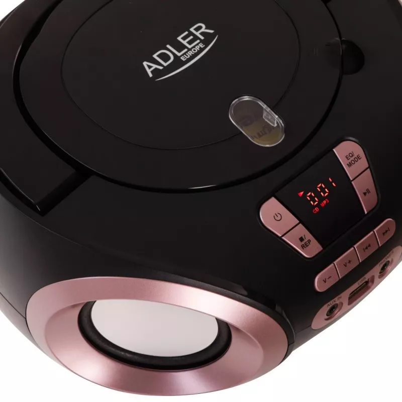 ADLER AD 1181bc - Reproductor de CD/MP3 (Boombox)