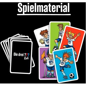 Die drei Kids - Football-Alarm, juego de cartas