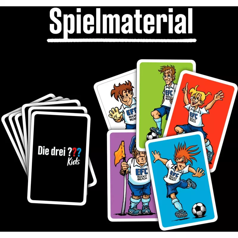 Die drei Kids - Football-Alarm, juego de cartas