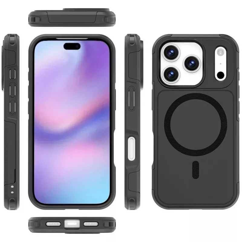 Funda 4smarts Defend para Apple iPhone 17 Pro compatible con MagSafe