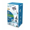 Lámpara de mesa ESPERANZA AVIOR E27 12W LED, negra, regulable en altura, brazo flexible, casquillo E27