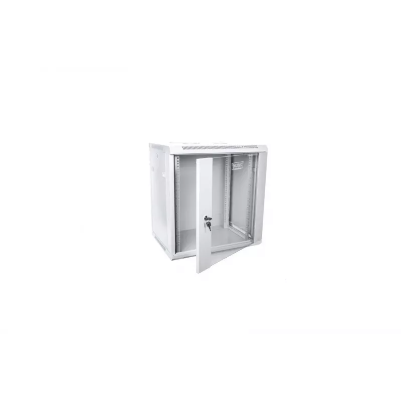 Armario de red Digitus DN-W19 12U/450 rack de montaje en pared gris