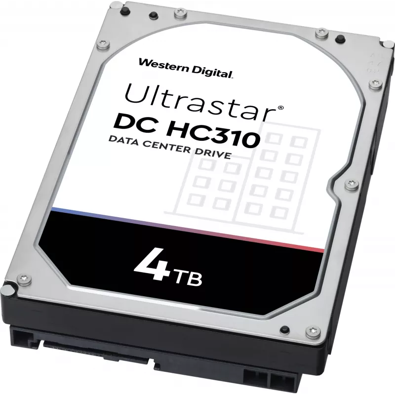 Western Digital Ultrastar DC HC310 4 TB 3,5 SATA III 7200 RPM 256 MB disco duro, HUS726T4TALE6L4