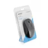 Ratón óptico inalámbrico A4Tech FM12S Negro — 1200 dpi, receptor RF nano, 3 botones, pila AA