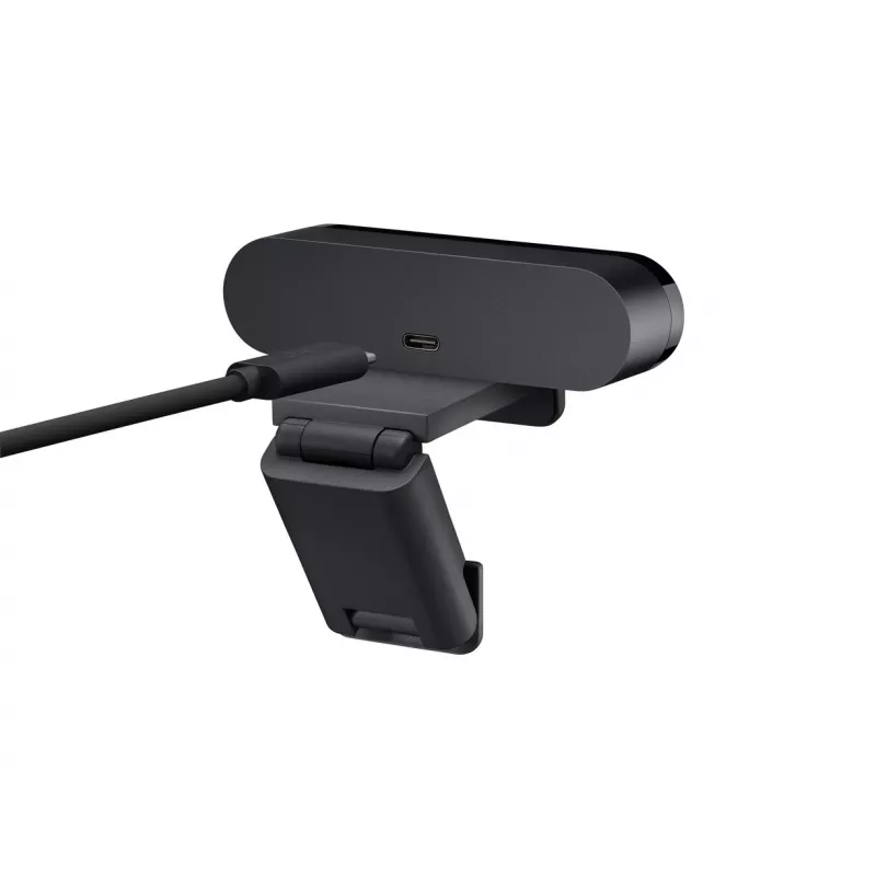 Logitech BRIO 4K Ultra HD Pro webcam 960-001106, 4096x2160, HDR, RightLight 3, zoom digital 5x, autoenfoque, USB 3.0 (USB-C), negra