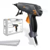 Pistola de silicona caliente STEINEL Gluematic 3011 45 W Gris Naranja