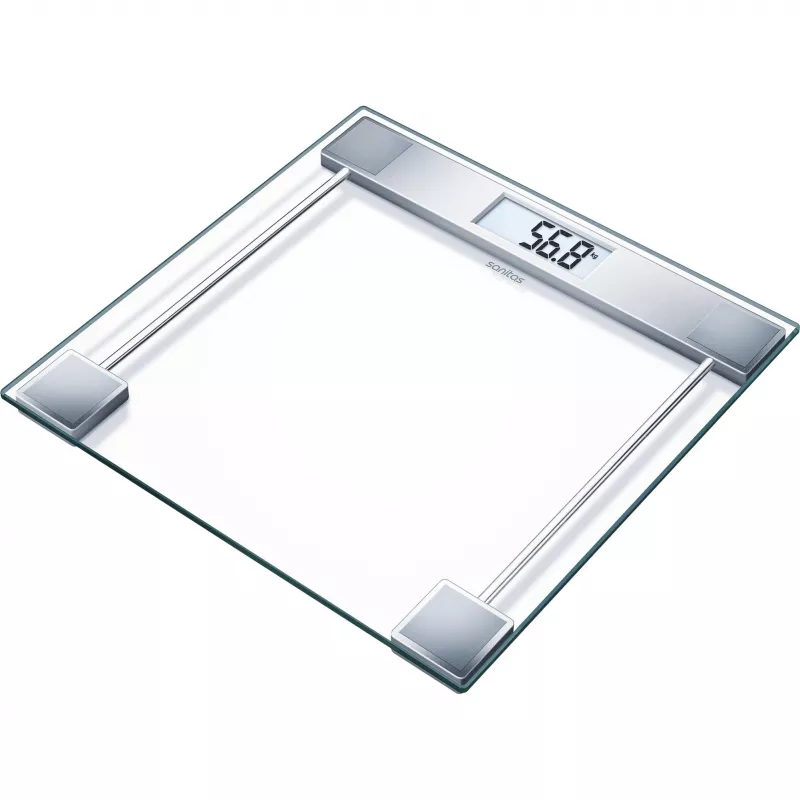 SGS 06, báscula transparente/plateada