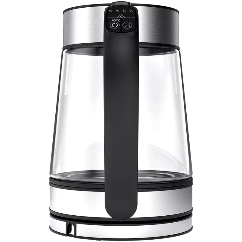 Hervidor AENO EK1S 1,7 L 2200 W negro, plateado, transparente