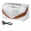 Camry altavoz con radio | CR 1902 W | 5 W | Bluetooth | Blanco | Conexión inalámbrica