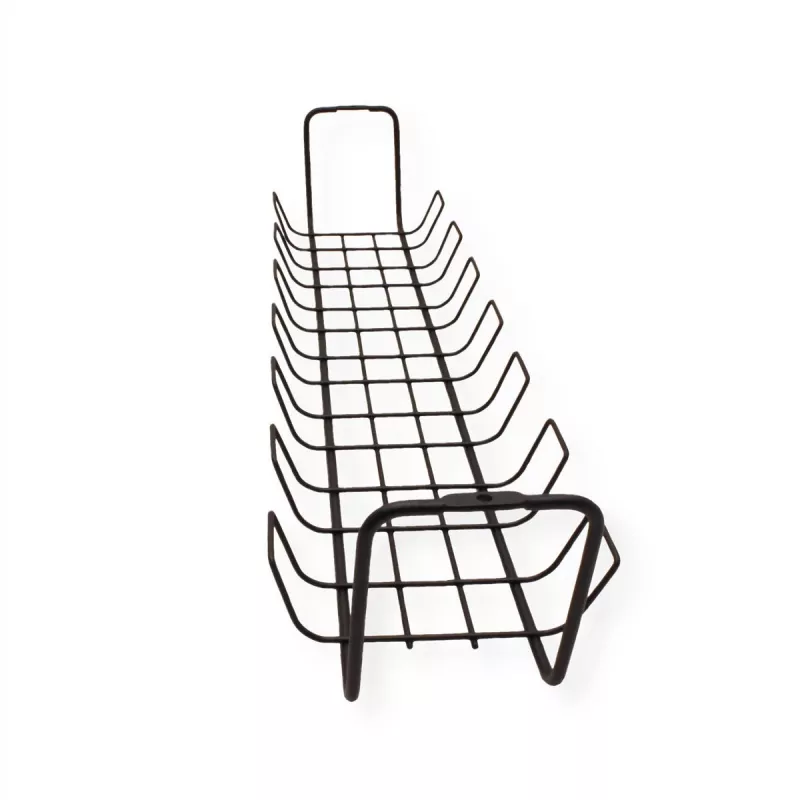 ROTRONIC-SECOMP Roline - cable - organizador - rejilla - montaje bajo mesa - negro (pack de 2)