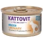 Comida húmeda KATTOVIT Feline Diet Urinary atún bolsa 85 g — apoyo de las vías urinarias, 78 % humedad, 11 % proteína
