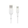 Cable USB Belkin CAB001BT1MWH2PK, blanco