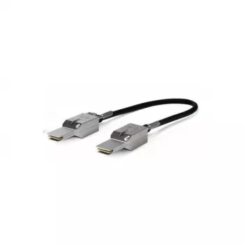 Cable de fibra óptica/InfiniBand Cisco STACK-T4-1M= negro gris 1 m