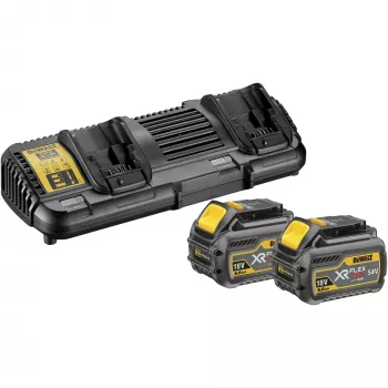Set de batería y cargador DeWALT DCB132T2-QW litio-ion 4 Ah