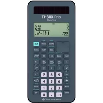 Calculadora científica Texas Instruments TI-30 X Prio MathPrint solar/pila