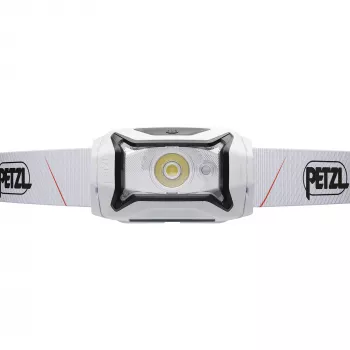 Linterna frontal Petzl TIKKA CORE 450 lm blanca — Linterna frontal recargable, iluminación compacta manos libres