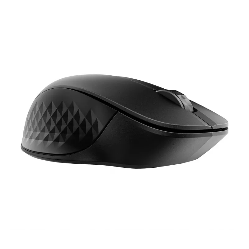 HP 435 Ratón inalámbrico multidispositivo, ambidiestro, RF Wireless + Bluetooth, 4000 DPI, negro