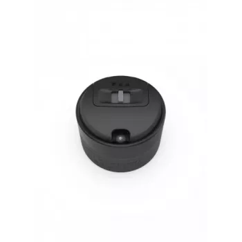 Vaso térmico Kambukka Etna 0,5 l negro – acero inoxidable al vacío, tapa SnapClean de 3 posiciones