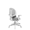 Silla giratoria mark adler Junior 4.5 gris — silla de escritorio ergonómica, altura ajustable 40–50 cm, respaldo de malla, base con ruedas, reposabrazos, soporte lumbar