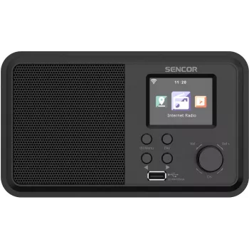 Radio de sobremesa SENCOR SIR 5100WDB — 4 W, Wi‑Fi, FM