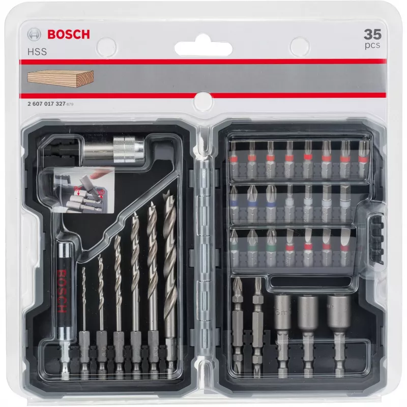Juego de puntas de destornillador Bosch 2 607 017 327 35 piezas