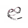 Silbato de supervivencia GUARD YC-010-BL aluminio, negro, 45 mm de longitud, 8 mm de diámetro