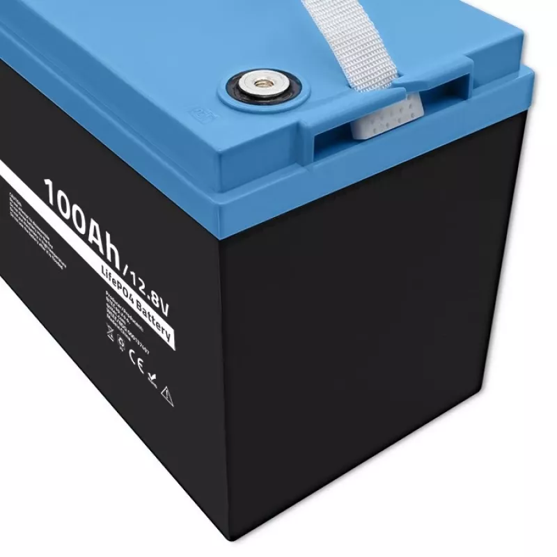 Batería de litio-fosfato de hierro Qoltec 53705 100 Ah 12,8 V