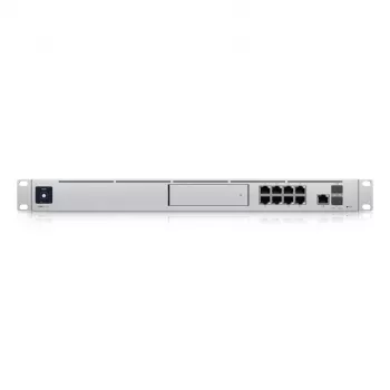 Gateway UBIQUITI Dream Machine Special Edition — Rack 1U, 8x RJ-45 LAN, PoE, CPU 1,7 GHz, 4 GB DDR4, 16 GB Flash, Pantalla táctil 3,3 cm