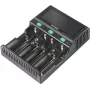 Cargador de pilas redondas VOLTCRAFT IPC-4 LiIon, LiFePO, NiMH, NiCd, LiFePO4 A, Mignon (AA), Micro (AAA), Mini (AAAA), Baby (C), Sub-C, Mono (D), 32650, 26650, (VC-14297085)