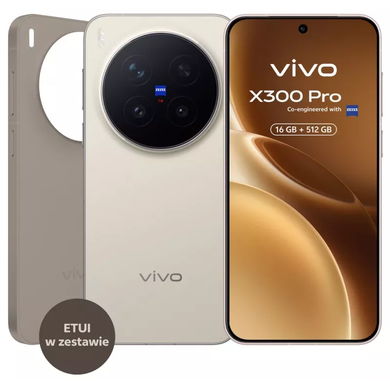 Vivo X300 5G 16/512GB marrón