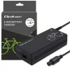 Cargador para e-bike QOLTEC 36V–42V 2A con conector macho GX12 de 3 pines